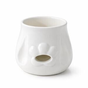 Ceramic Flower Egg Separator White Kitchen Tool Decorative Vase Candle Holder